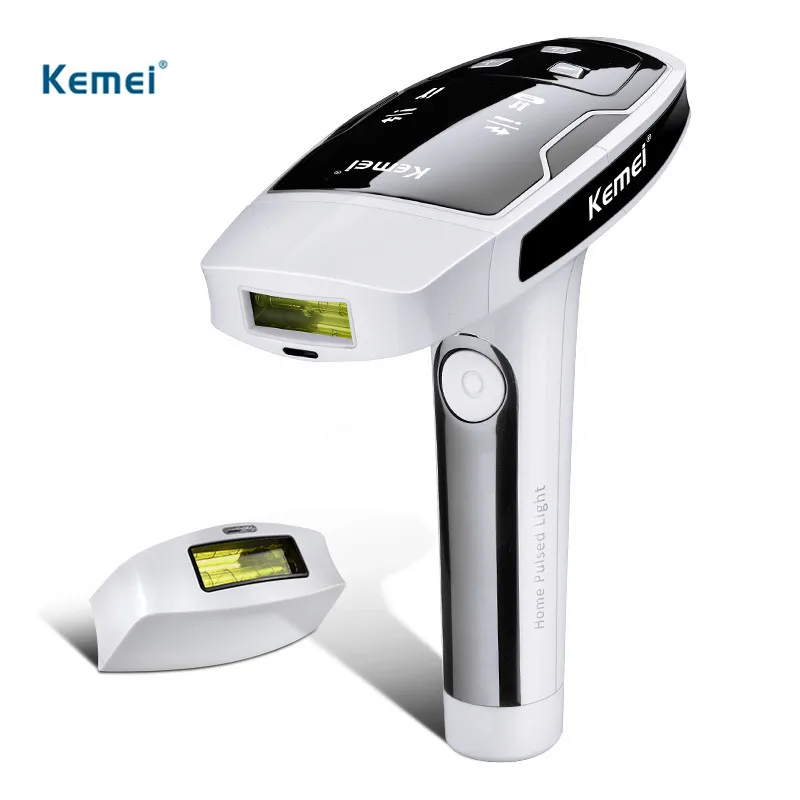 

Kemei Electric Female Laser Epilator Painless Permanent Women Shaver Lady Razor Hair Removal For Facial Body Underarm Armpit