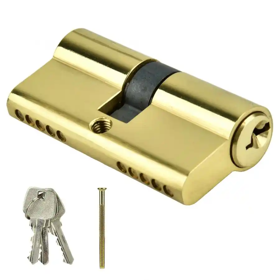 Door Cylinder Biased Lock 60mm Security Copper Dual Open Lock Cylinder Anti Theft Entrance Brass Door Lock Cylinder With Keys Lock Cylinders Aliexpress