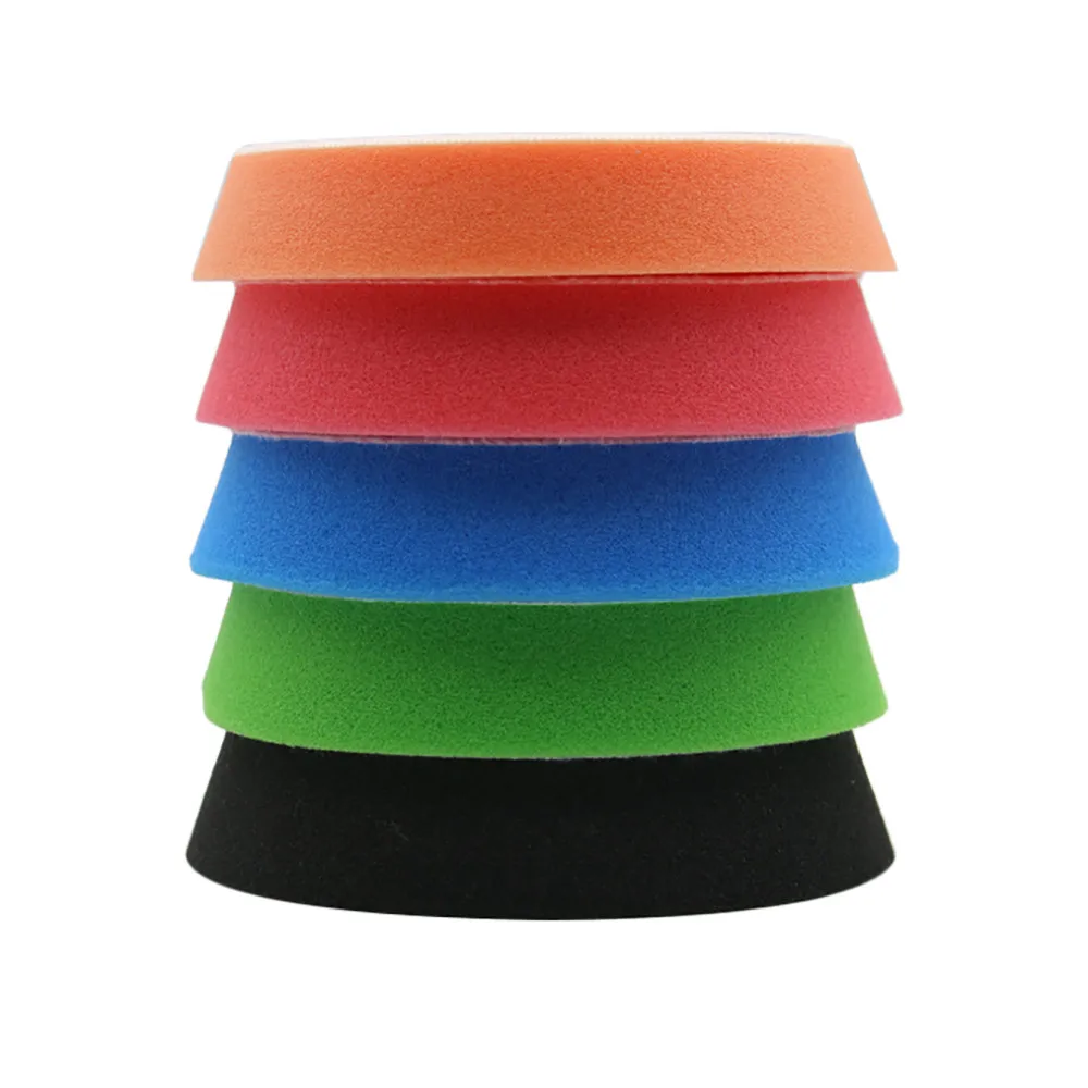 

2019 New Arival Hot Sale 5Pcs 6inch BuffingSponge Polishing Pad Kit Set For Car Polisher Buffer Dropshipping 110