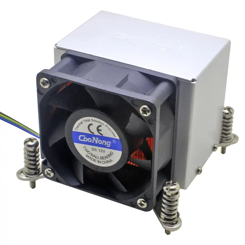 1U Server CPU Cooler Industrial Personal Computer Copper heatsink