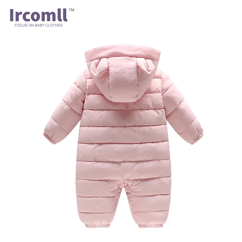 Ircomll/2017 г. Новые Зимние Детские боди цельнокроеная Одежда для мальчиков и девочек