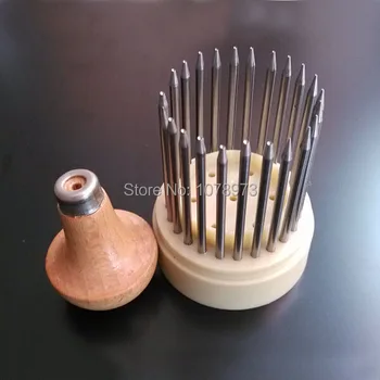 

High Quality Jewelry Making Tools Gemstone Setting Tool Jewelry Beading Tool Set 23pcs Set 10 Sets/lot