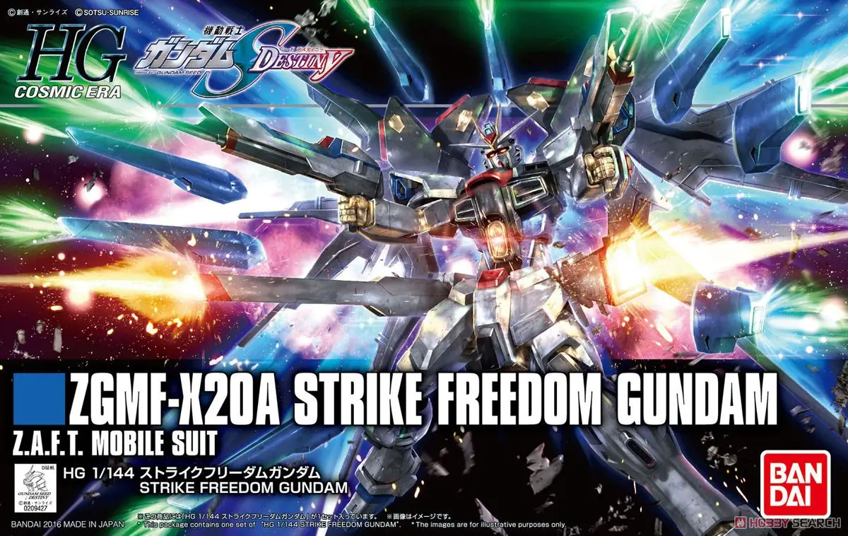 Bandai Gundam HGCE 201 HGUC 1/144 ZGMF X20A Страйк Фридом мобильный костюм сборки модель Наборы