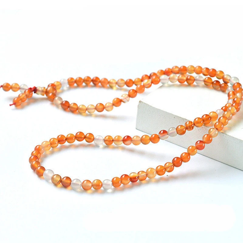 MOROW Casual 1Pcs6mm 108 Beads Bracelets Natural Colourful Agates Round Bead Stone Elasticity Bracelet Fashion Women Jewelry (5)