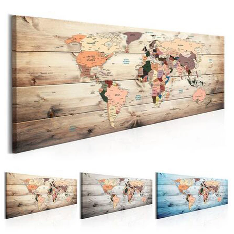 

large DIY Diamond Painting World Map Diamond Embroidery Mosaic Picture Of Rhinestones 5D Square Round Mosaic Home Decor JS4430