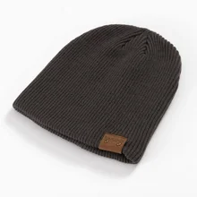1 шт., новинка года, зимняя теплая вязаная шапка в холодную полоску, двойная фабричная шапка, брендовые хлопковые шапочки, шапки для мужчин, 5 цветов