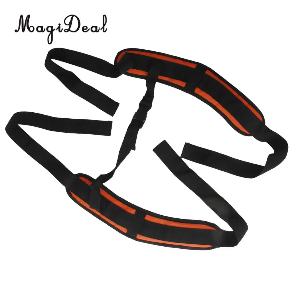 MagiDeal 1 Pair Outdoor DIY Waterproof PVC Shoulder Belt Strap Replacement for Backpack Rock Climbing Camping Hiking Tools