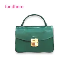 Fondhere Новинка 2017 года девушки Курьерские сумки женские маленькая леди мини цепь сумка Высокое качество сумки через плечо Для женщин сумка