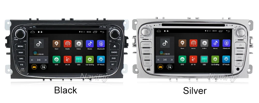 Flash Deal NaviFly Android 7.1 Car dvd multimedia player radio For FORD Mondeo S-MAX C-Max FOCUS 2008 2009 2010 2011 with GPS Navi 4G WIFi 11
