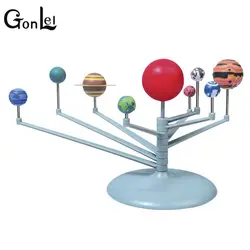 GonLeI детские развивающие игрушки Diy исследовать девять планет в солнечной Системы планетарий живопись научная ярмарка обучающие игрушки