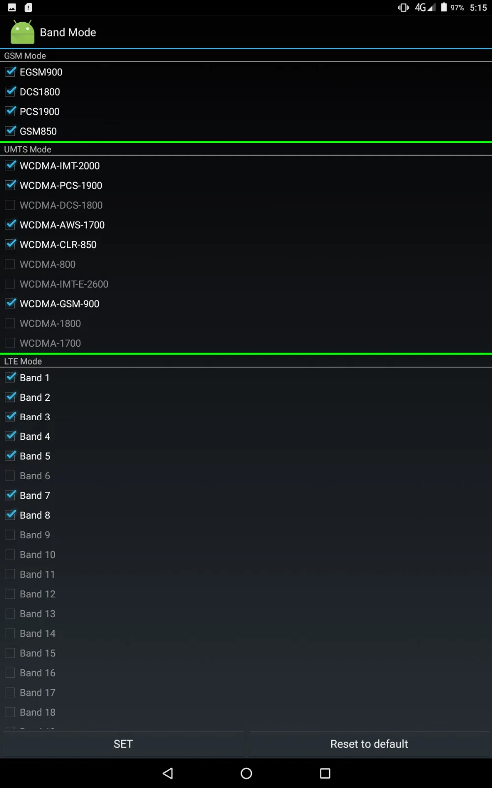 SIM1   SIM1 4G, 3G, 2G