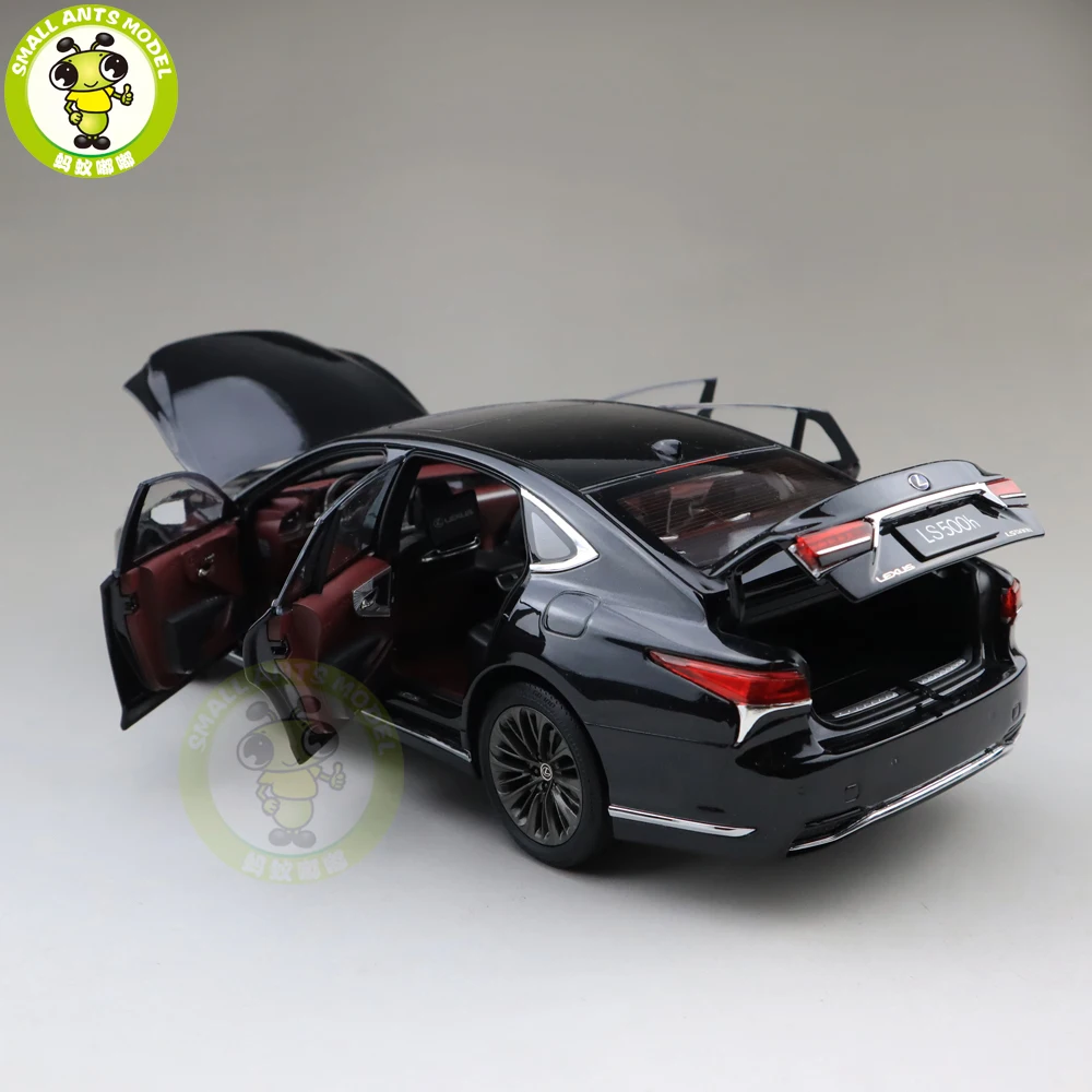 1/18 Toyota Lexus LS 500h литой модельный автомобиль игрушки Дети Подарки для мальчиков и девочек черный