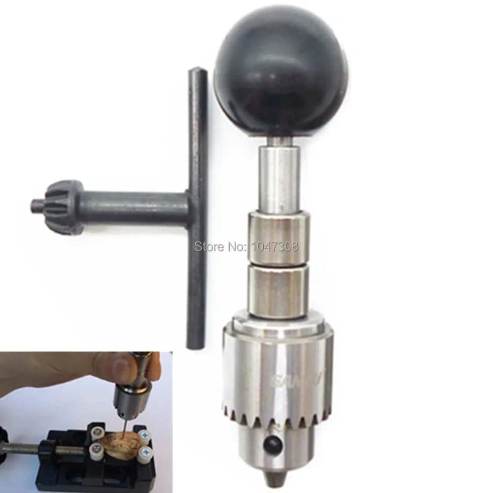 Mini Micro Hand Drill Pcb Wood Manual Hand Twist Drill Plastic Beading Walnut Hole Punch Reamer