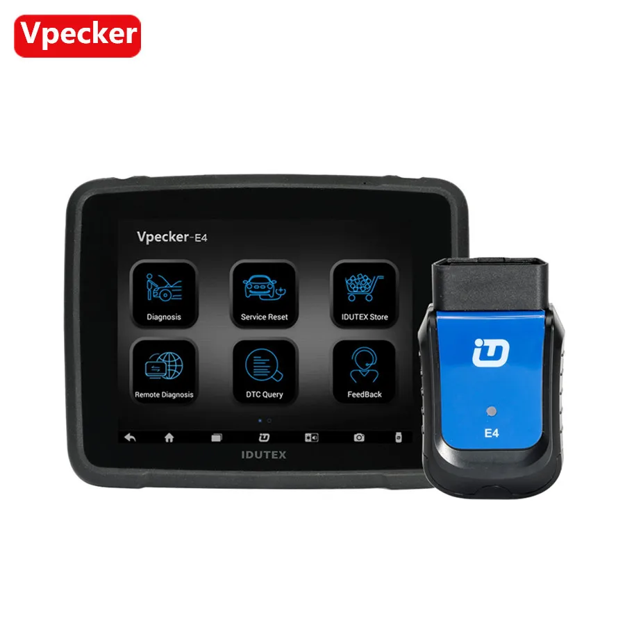 VPECKER E4 Многофункциональный планшет диагностический инструмент Wifi сканер для