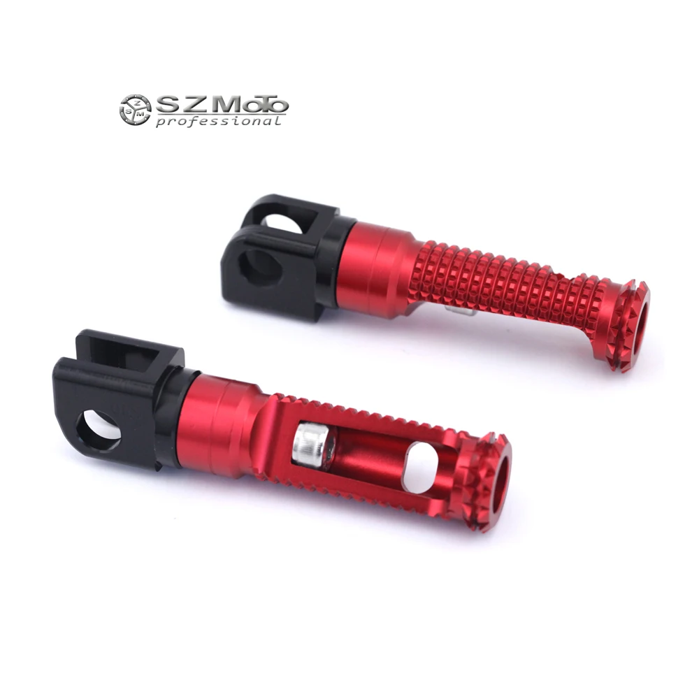 

For KAWASAKI Z 1000 Z1000 Z-1000 2010-2017 Front Foot Pegs Footrest Adapter Motorcycle Rider Accesstories Footpegs