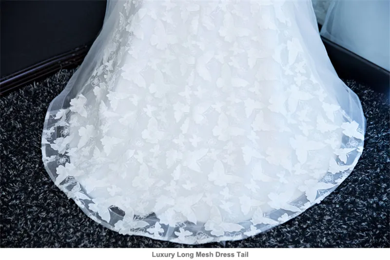 Festa de Casamento Vestidos de Bebês Show de Borboleta 2018 Nova Alta Qualidade Cor Branca Aniversário Longa Cauda Crianças Modelo Traje Vestido 14 de Casamento Aniversário longa cauda vestidos de