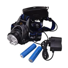 SingFire 1100lm 3-режим белый свет Светодиодные фары фара высокой яркий T6 светодиодный головной свет лампы W/2 X 18650 Батарея+ Зарядное устройство