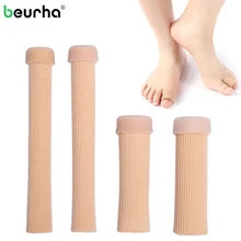 Beurha 1 шт. ткань трубки геля подушки натоптышей и мозолей носок протекторы ноги боли в спине защита для ухода за ногами insoles15/10 см