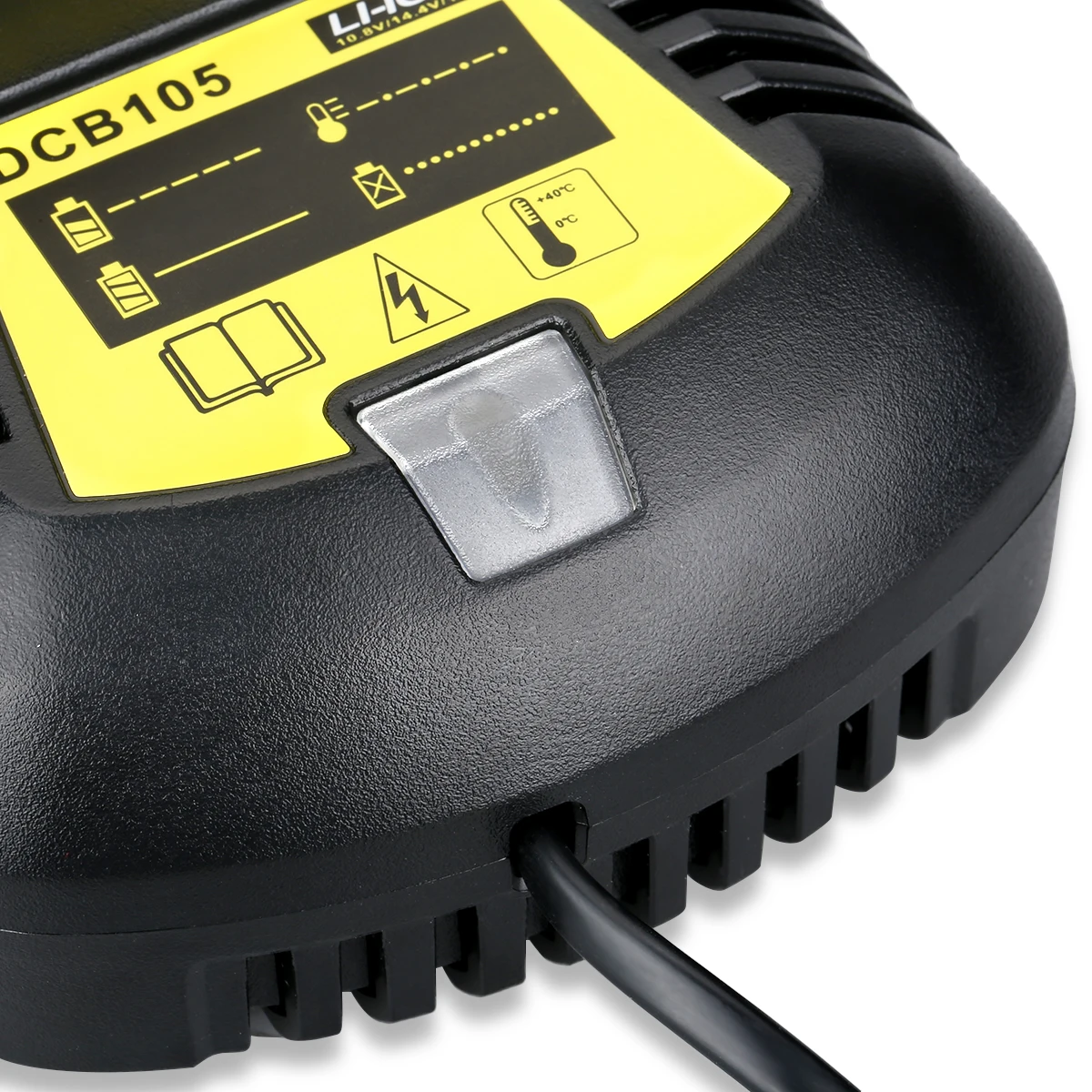 Floureon Li-Ion Battery Charger 3A Max for Dewalt 10.8V 12V 14.4V 18V 20V DCB105 DCB101 Battery EU Plug