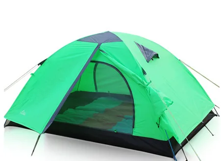 Creeper Outdoor double double rainstorm camping tent Aluminum alloy pole folding couple tent Dropshipping 