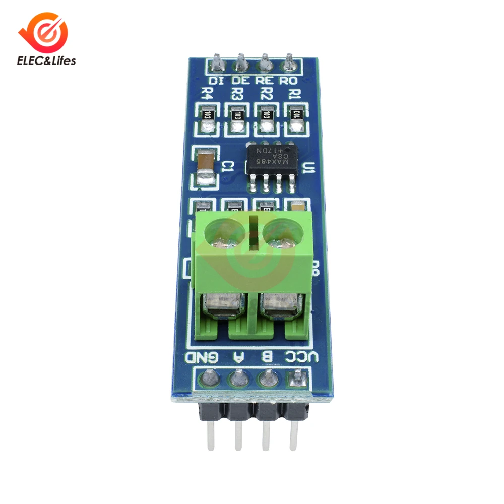 1 шт. MAX485 модуль RS-485 ttl к RS485 MAX485CSA конвертер модуль для Arduino микроконтроллер MCU разработки электронных компонентов