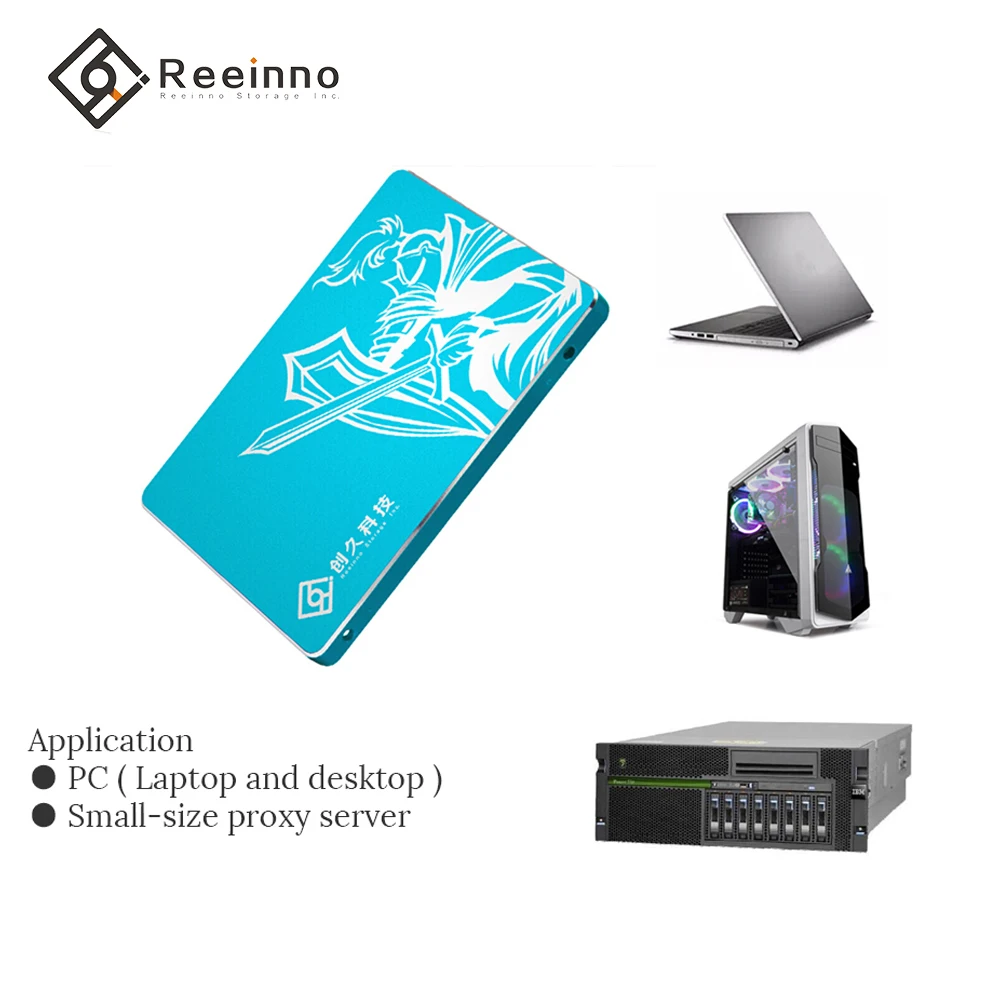 Reeinno ssd жесткий диск 1 ТБ 512GB for ноутбук 2.5 SATA твердотельный накопитель для настольного компьютера 128 ГБ 256 8-канальный видеорегистратор для чтения/wirte скорость 500-420 МБ/с