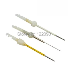 1-зубец Круглый Макияж игла карточки подходят на Дракон машина 50 шт