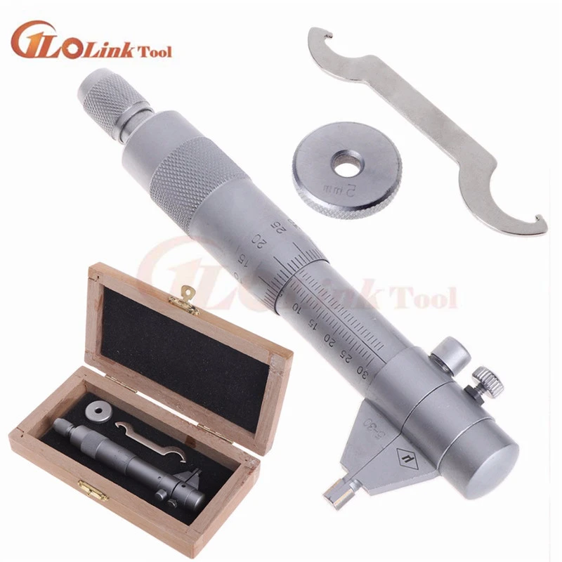 5-30mm Inside Micrometer Screw Gauge Metric Internal Micrometers Measuring Tools