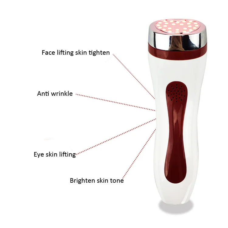 Aquecimento Profissional Vermelho Led Enrugamento Ponto Pigmento Remoção Borracha Pele Aperto Resurfacing Facial Beleza Máquina Ipl Luz 2 High Quality Beleza e saúde