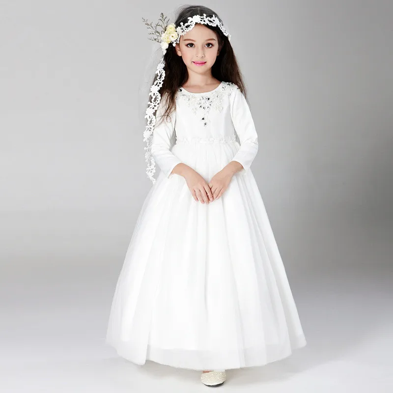 White dress for kid girl