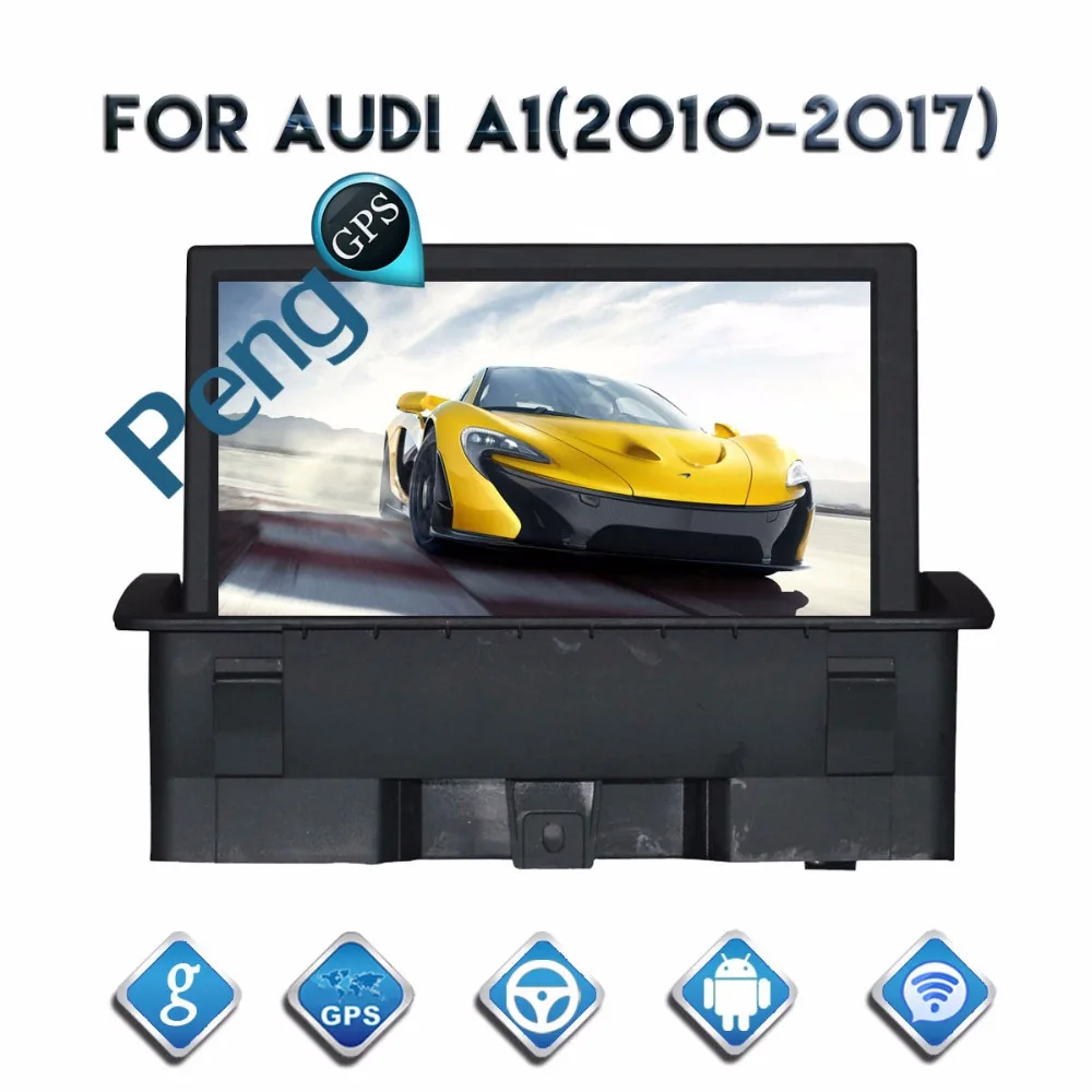 

Quad Core CD DVD Player 2 Din Stereo Android 4.4 Car Radio for AUDI A1 2010-2017 GPS Navigation Autoradio Headunit WIFI FM OBD