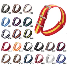 1pcs Nato Strap18mm 20mm Nylon Watch Band Waterproof Watch Strap On For Hours men watchbands 1pcs Nato Strap18mm 20mm Nylon Watch Band Waterproof Watch Strap On For Hours men watchbands