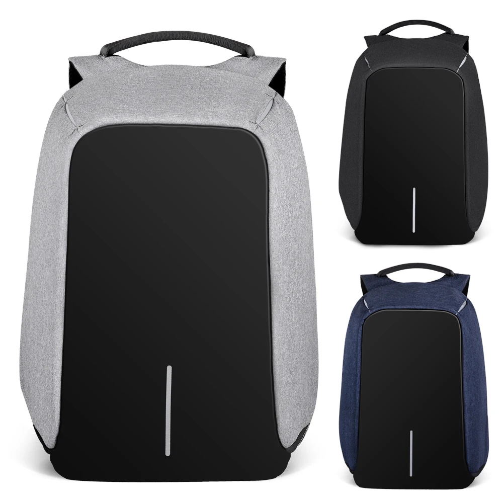 

Double shoulder bag large capacity package computer bag multi-functional USB business anti-theft package youth bag men and women