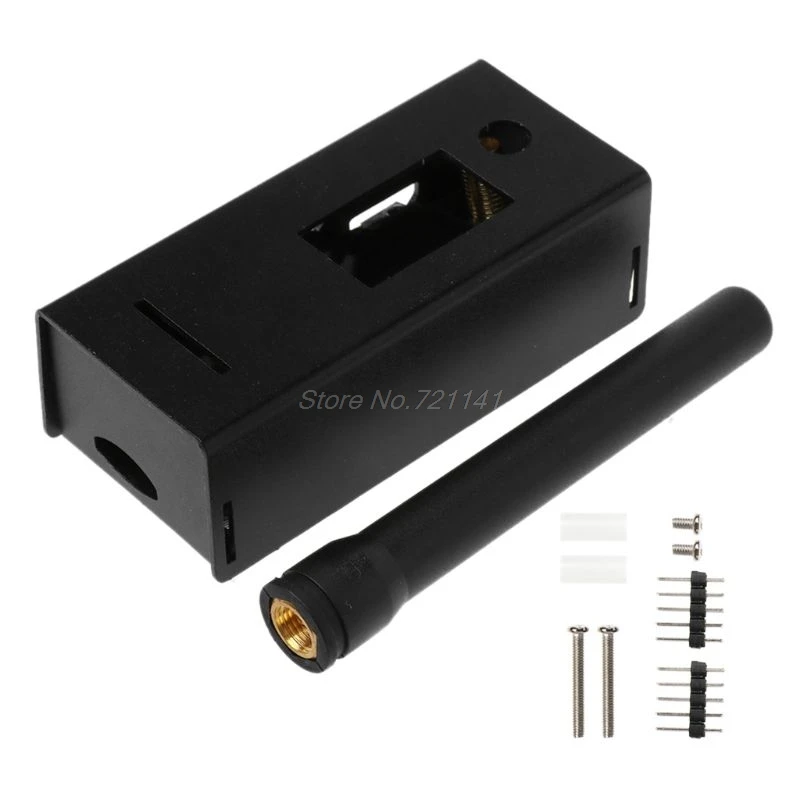 

UHF/VHF MMDVM Hotspot OLED+ Antenna+ Case Support P25 DMR YSF For Raspberry pi Oct18