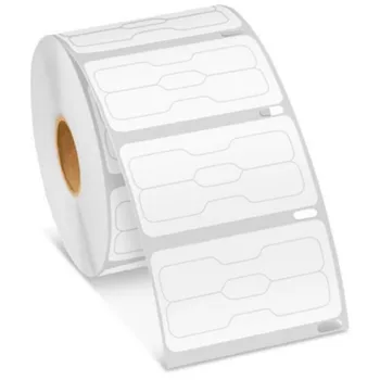 

6 x Rolls Dymo 30299 Dymo30299 Compatible Paper Jewelry Labels 7/16" x 2-1/8" for Dymo LabelWriter 400 450