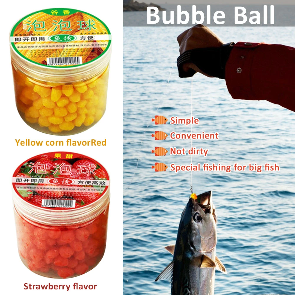 Bubble Ball Crucian, приманка для карпа, желе, частица, крючок, приманка, Рыбная ловля, наживка, рыба, лекарство для кормления, маленькая рыба, плавающая еда