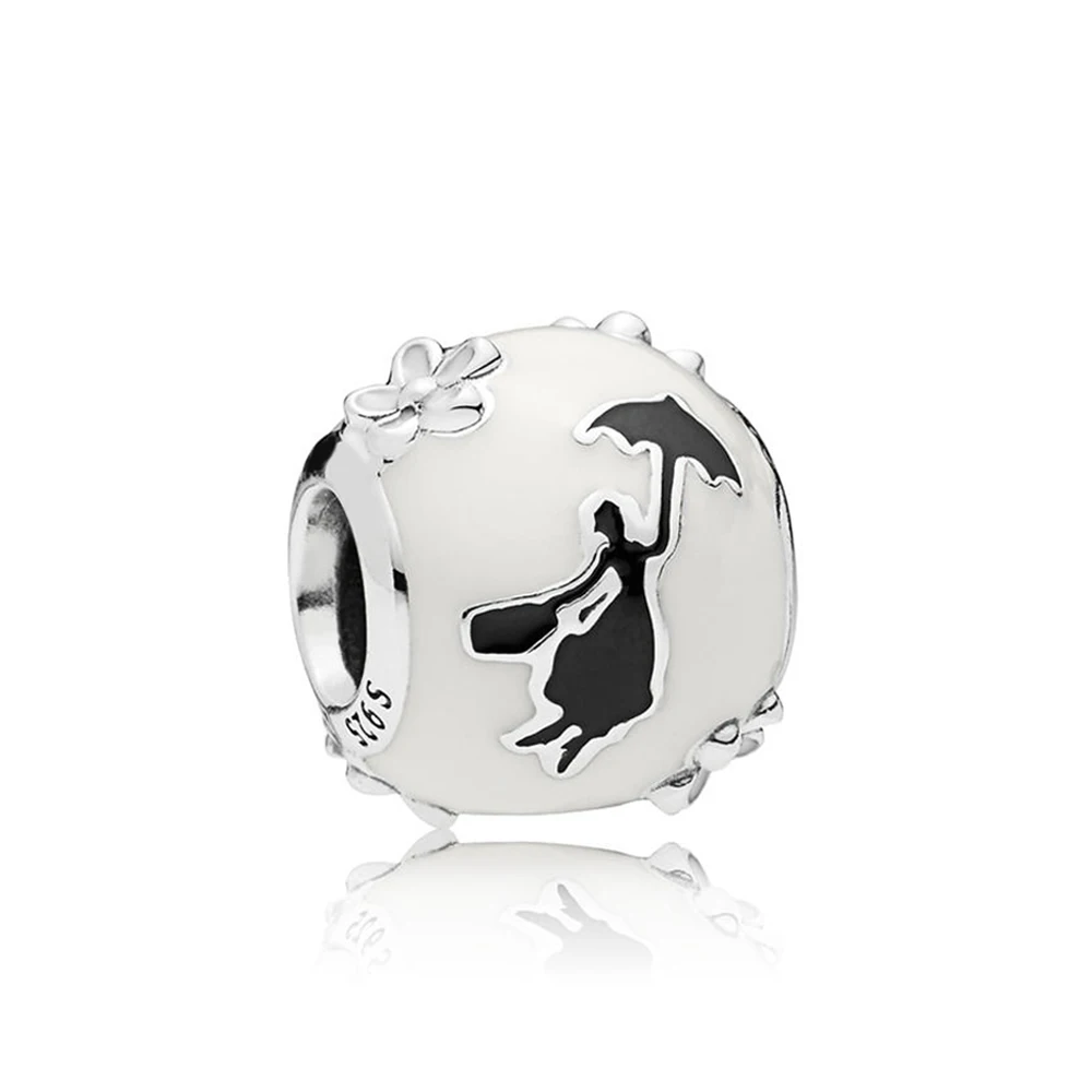 

NEW 100% 925 Sterling Silver New 797510ENMX Fairy Silhouette Charm Original Jewelry Women Charming Gift Factory Direct Sales