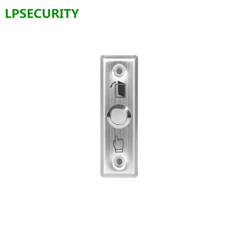 Дверной замок LPSECURITY из нержавеющей стали кнопка выключения переключатель без COM