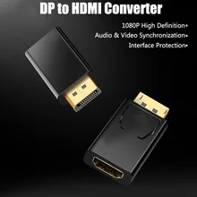 DP DisplayPort Male to HDMI Female Converter Display Port HDMI switch Aux Cable Adapter Video Audio Connector DP HDMI Extender DP DisplayPort Male to HDMI Female Converter Display Port HDMI switch Aux Cable Adapter Video Audio Connector DP HDMI Extender