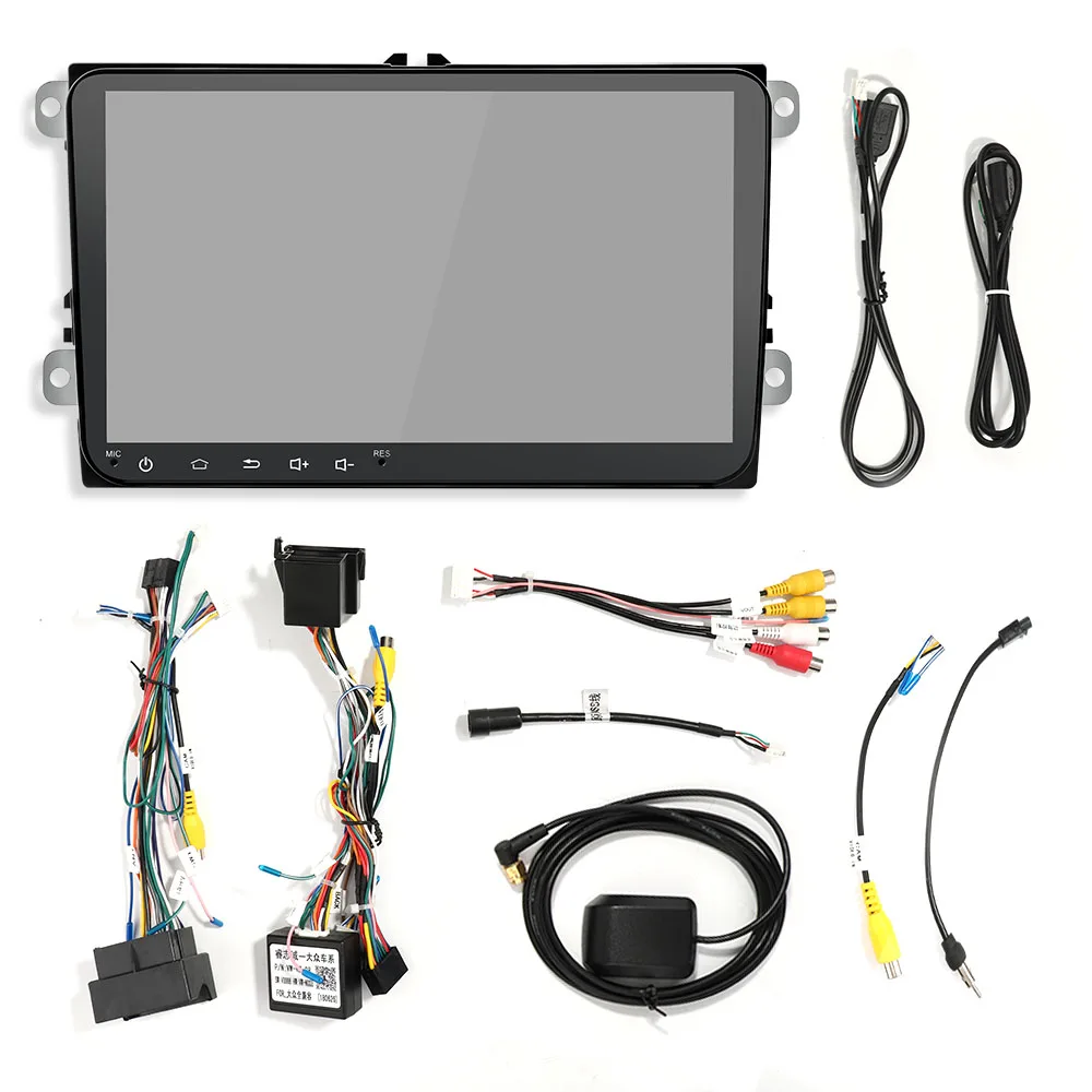 Sale 2Din 2G(RAM)+32G(ROM) Android car radio 6.0 GPS Navigation Car Autoradio Player For Skoda SEAT Passat Volkswagen Wifi Bluetooth 5