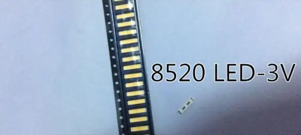 500 шт. для LG SMD 8520 светодиодный Innotek светодиодный Светодиодный Подсветка 0,5 Вт 8520 3V холодный белый 50-55LM ТВ Применение