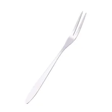 Stainless Steel Fruit Fork Cutlery Dessert Fruit Forks For Home Flatware For Fruit Salad 13 * 0.12 * 0.9 cm