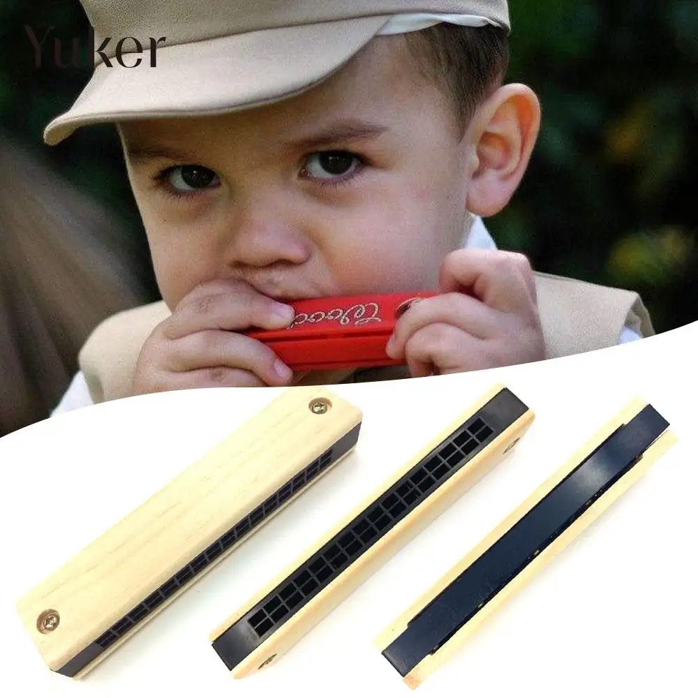 Wood Harmonica Toys Wooden Toys Wooden Harmonica Musical Harmonica