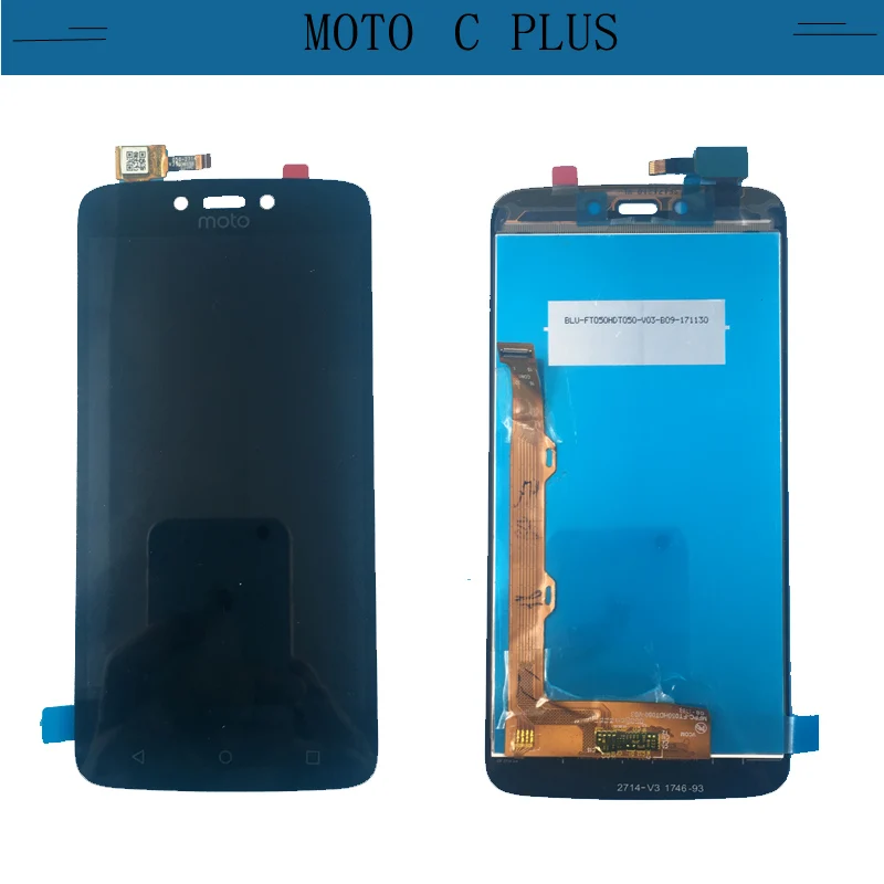 1 шт./лот для Motorola Moto C Plus CPlus XT1723 ЖК дисплей сенсорный экран Сенсорное стекло в