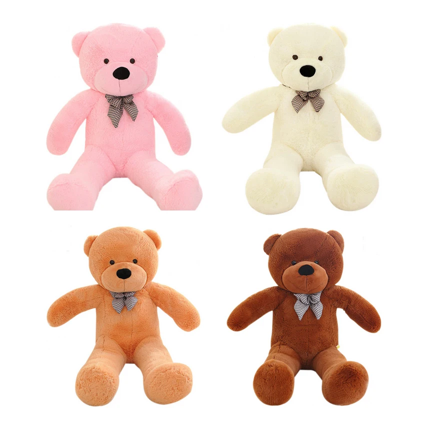 80cm Teddy Bear Big Soft Stuffed Plush Animal Toys Kids Birthday Valentine Gifts 