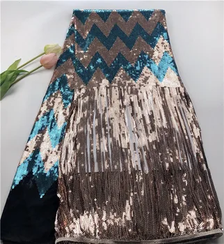 

Latest party lace material African net lace fabric French mesh lace cloth with shinning sequins HSN12(5yards/lot) free shipping