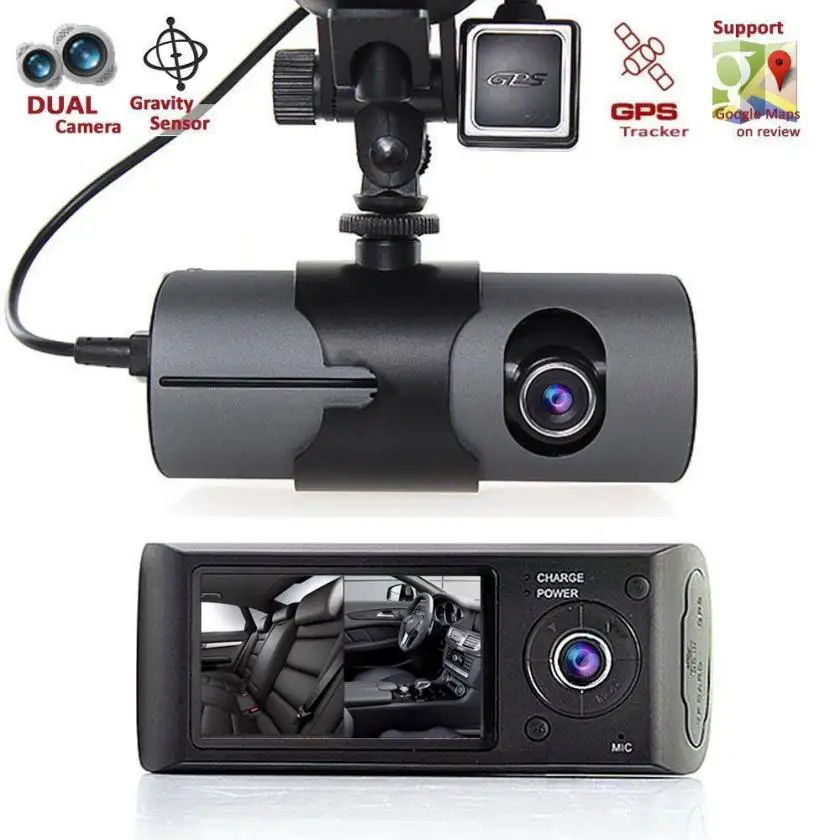 CARPRIE New 2 7 Vehicle Car DVR Camera Video Recorder Dash Cam G Sensor Dual Len