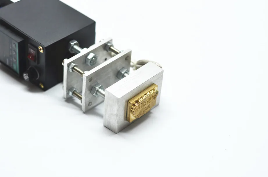 leather machine hand held hot stamp logo printer embosser branding