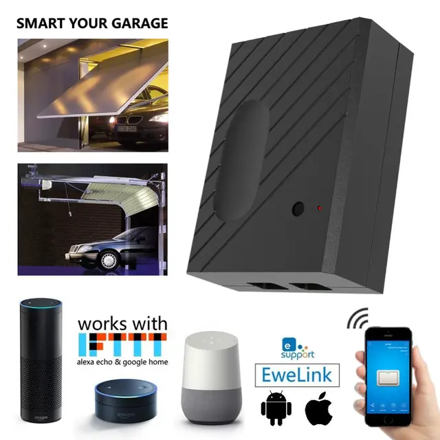 Garage Door Opener App >> Ewelink Wifi Switch Garage Door Controller For Car Garage Door Garage Door Opener App >> Ewelink Wifi Switch Garage Door Controller For Car Garage Door