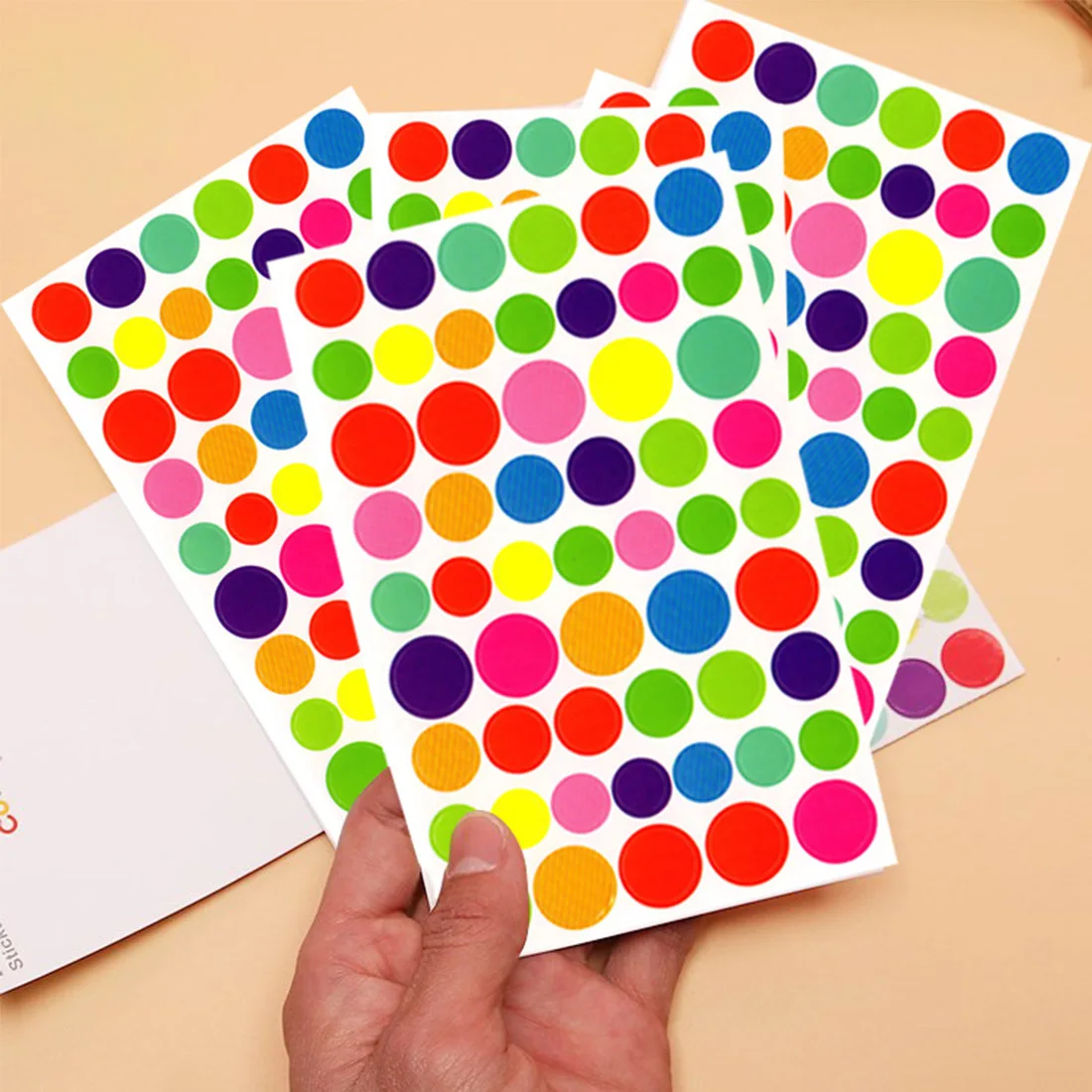 

DIY Cute Colorful Paper Sticker 6pcs Lovely Heart Decorative Adhesive Stickers For Kids Gift Scrapbooking Diary Decoration